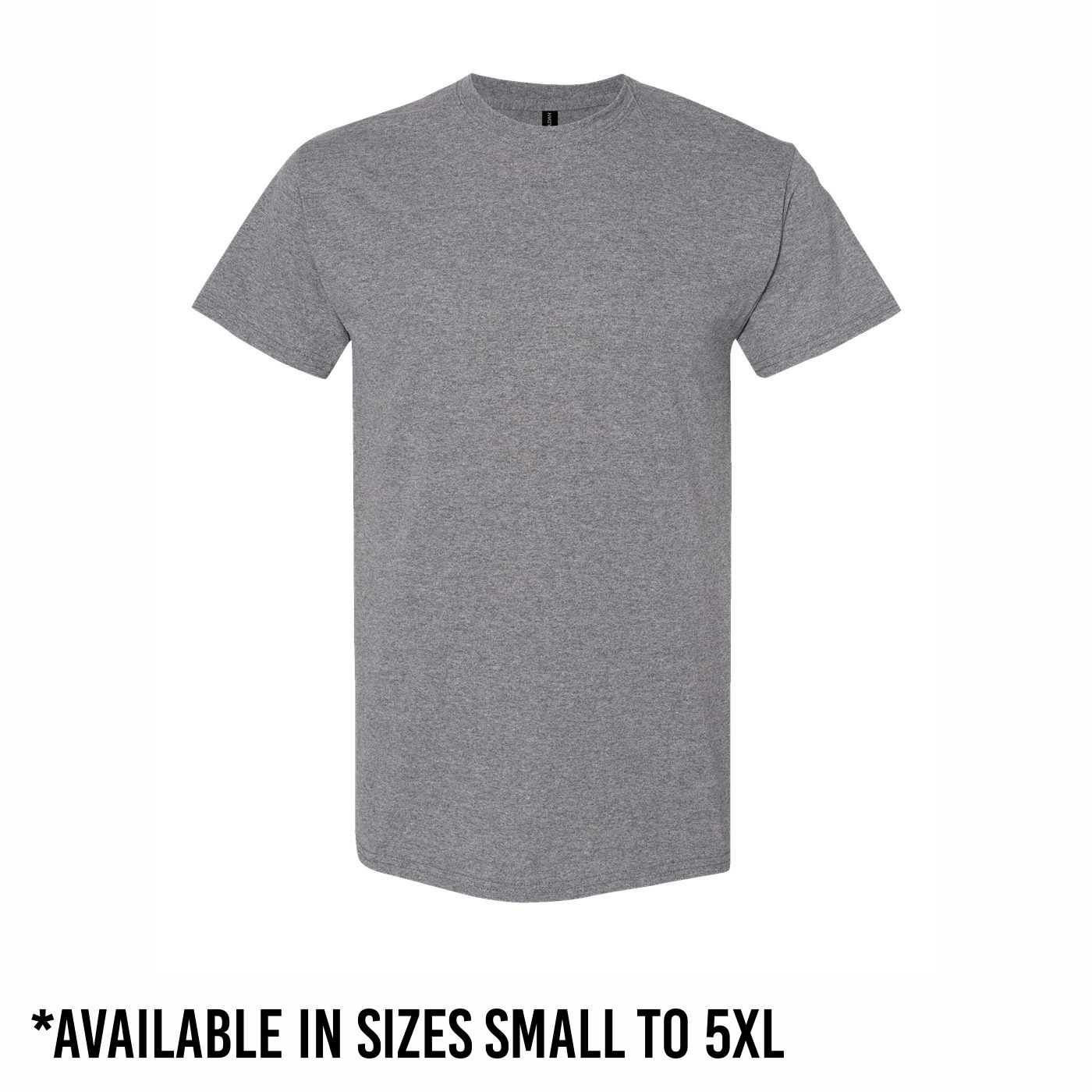 Mens Gildan Adult Heavy Cotton T-shirt - Image 52