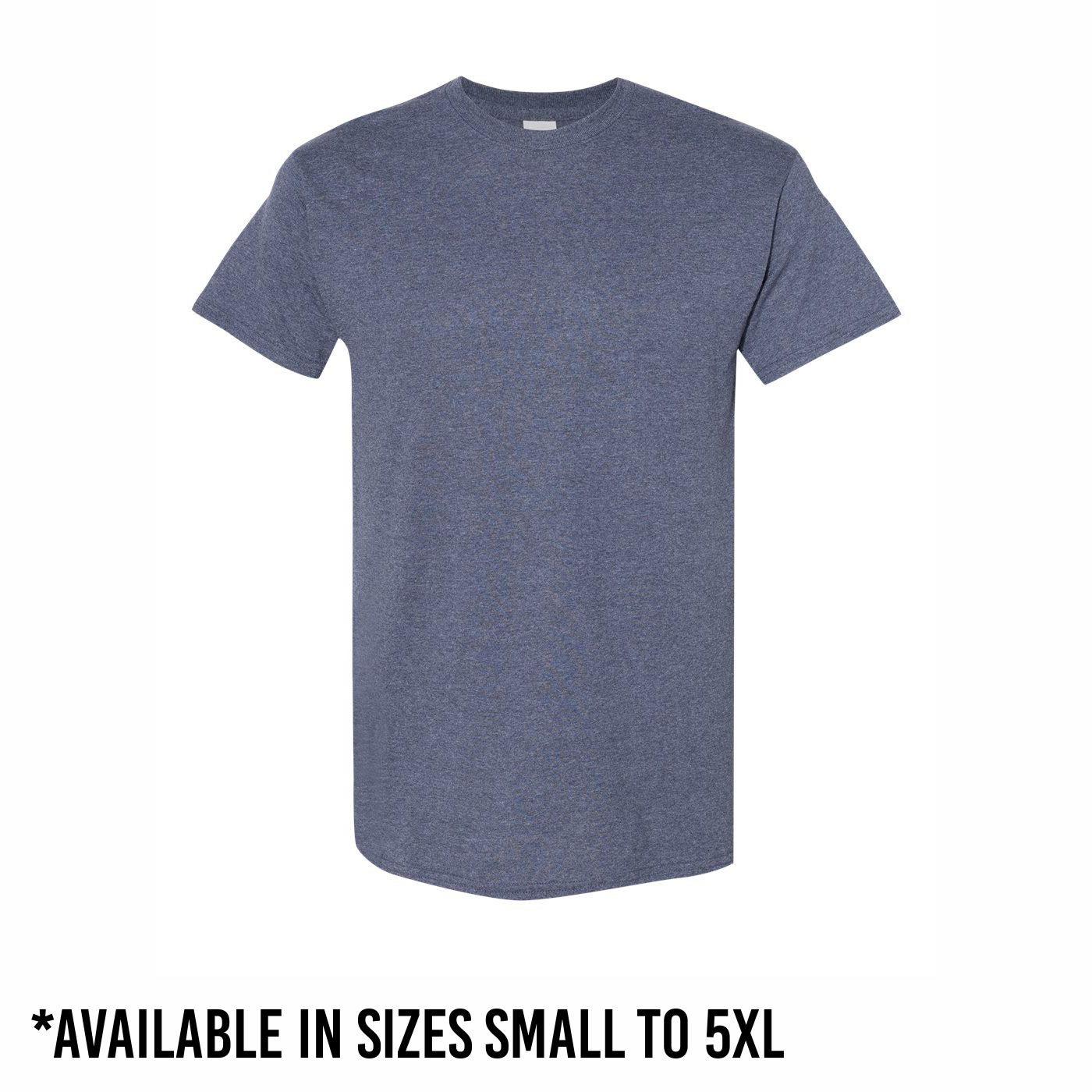 Mens Gildan Adult Heavy Cotton T-shirt - Image 4