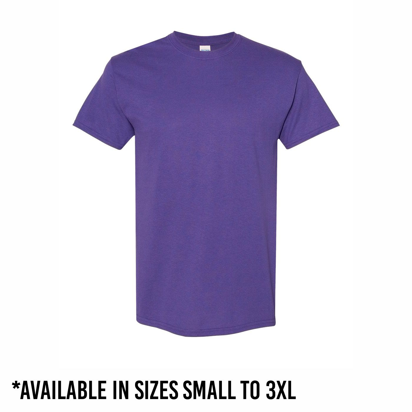 Mens Gildan Adult Heavy Cotton T-shirt - Image 7