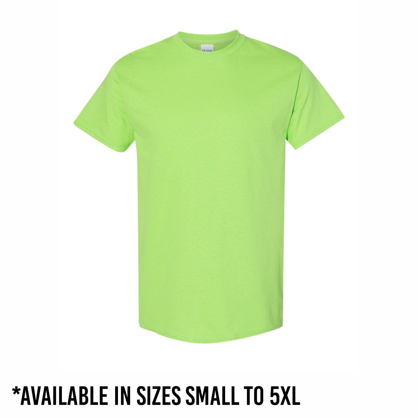 Mens Gildan Adult Heavy Cotton T-shirt - Image 17