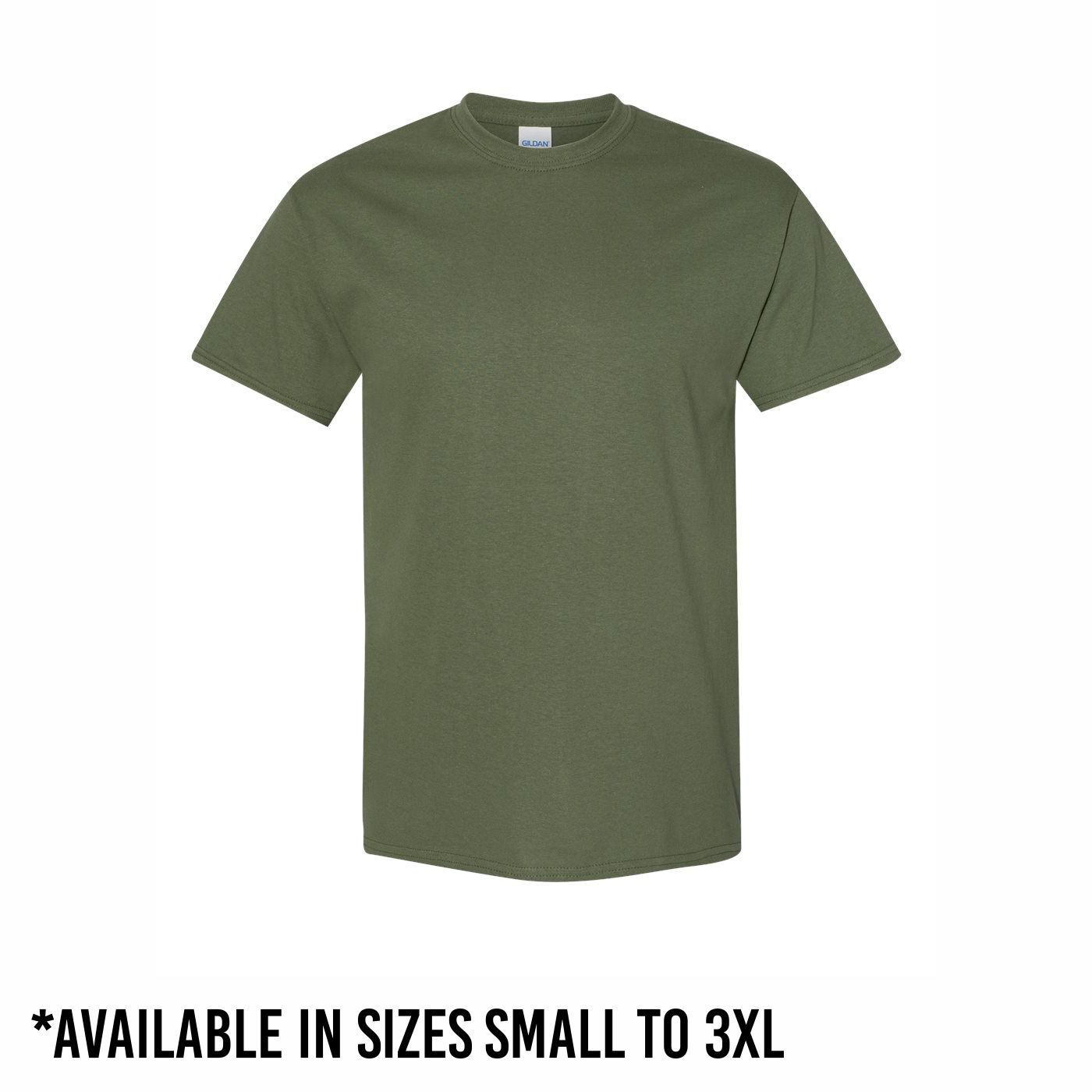 Mens Gildan Adult Heavy Cotton T-shirt - Image 38