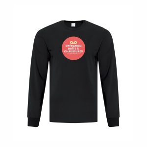 Long Sleeve Cotton T-Shirt / T-shirt en coton à manches longues