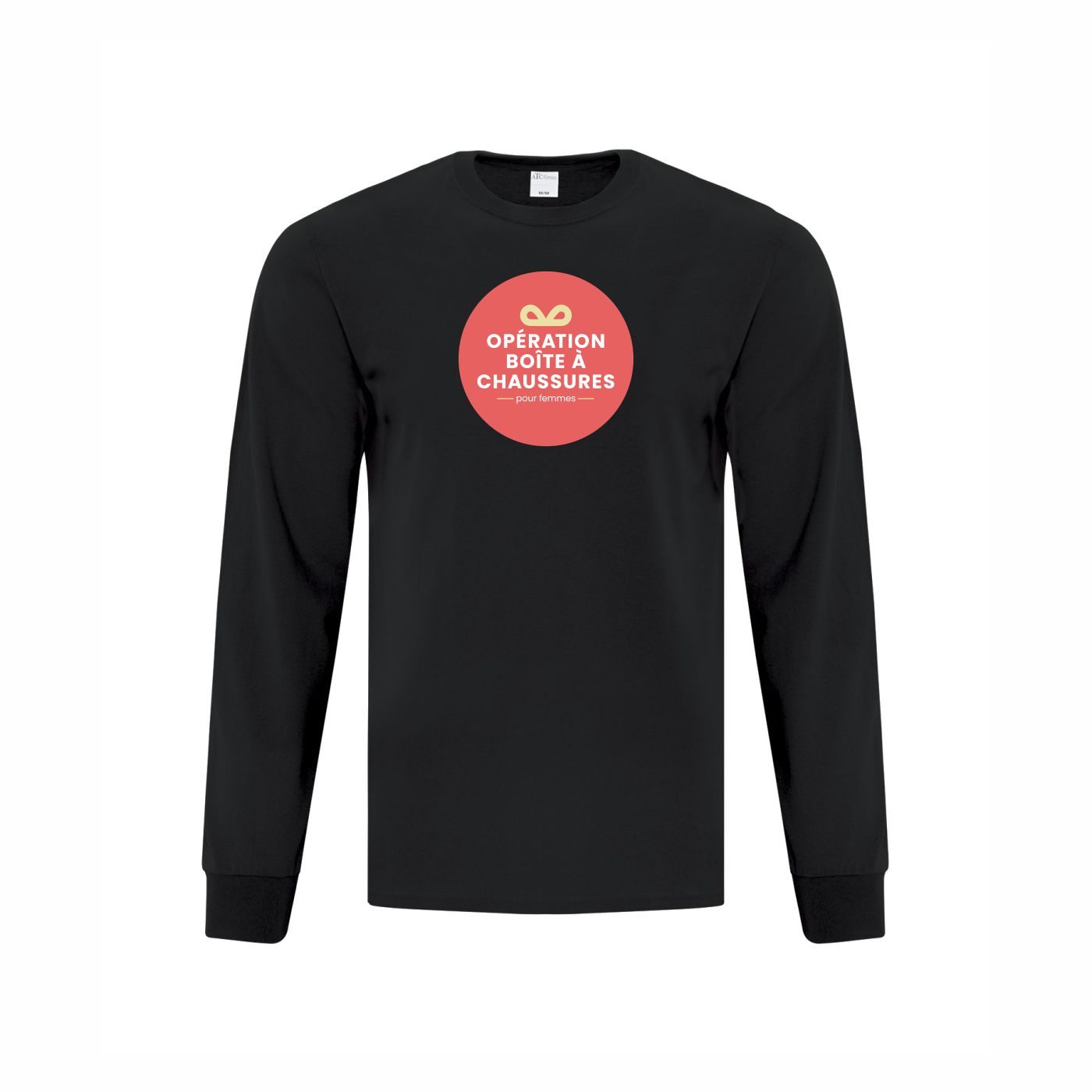 Long Sleeve Cotton T-Shirt / T-shirt en coton à manches longues