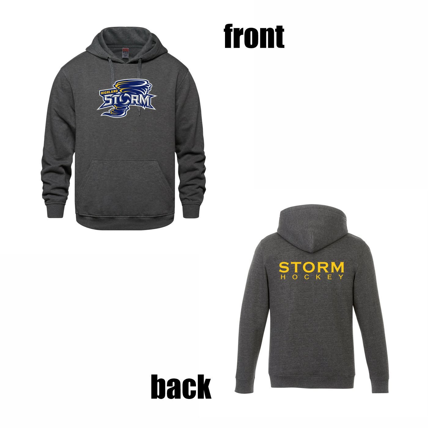 Pullover Fleece Hoodie - Image 9