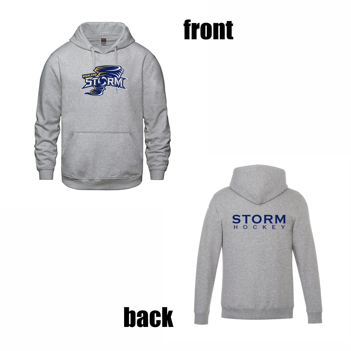 Pullover Fleece Hoodie - Image 2