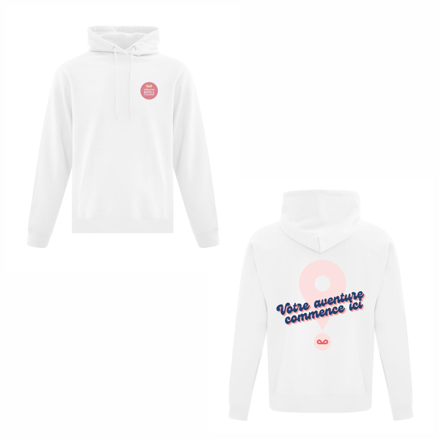 Pullover Hoodie / Pull à capuche