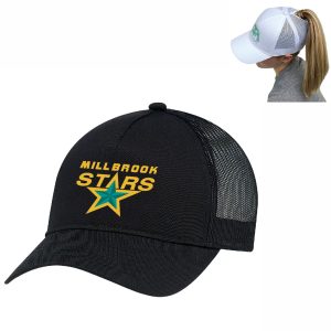 Ponytail hat
