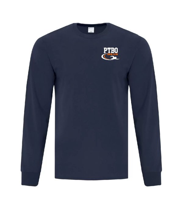 Left Chest Cotton Long Sleeve Shirt - Image 7