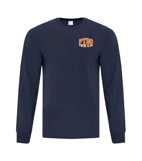 Left Chest Cotton Long Sleeve Shirt - Image 9