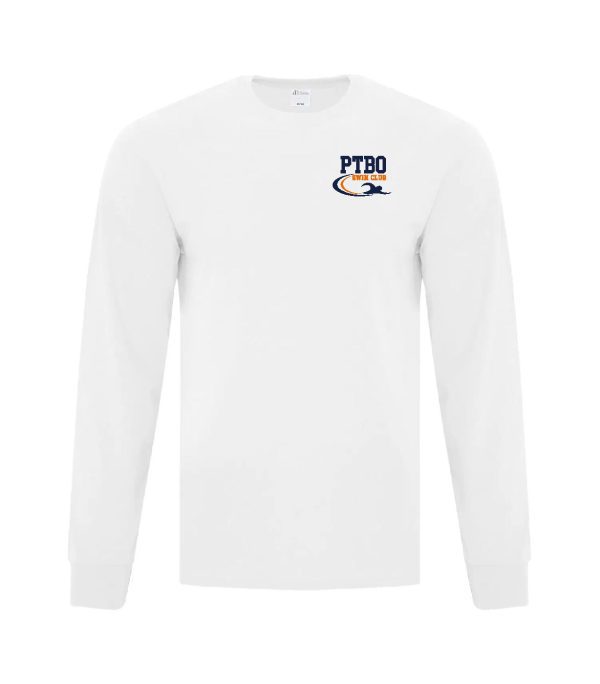 Left Chest Cotton Long Sleeve Shirt - Image 11