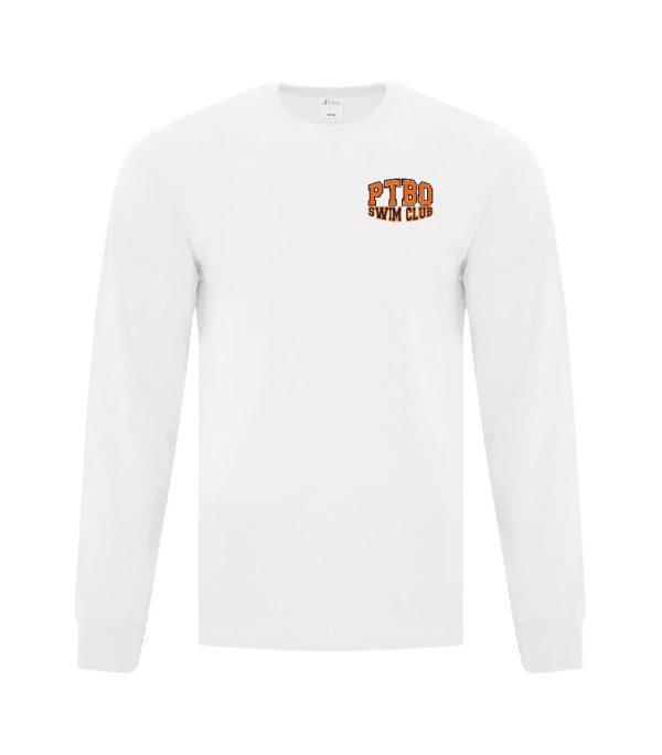 Left Chest Cotton Long Sleeve Shirt