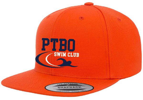 Flat Brim Snapback Hat - Image 4