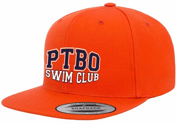 Flat Brim Snapback Hat - Image 3