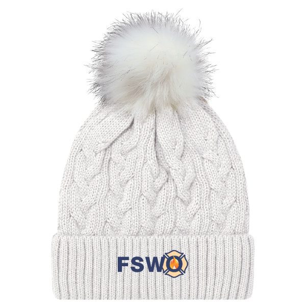 Faux Fur Pom Pom Toque