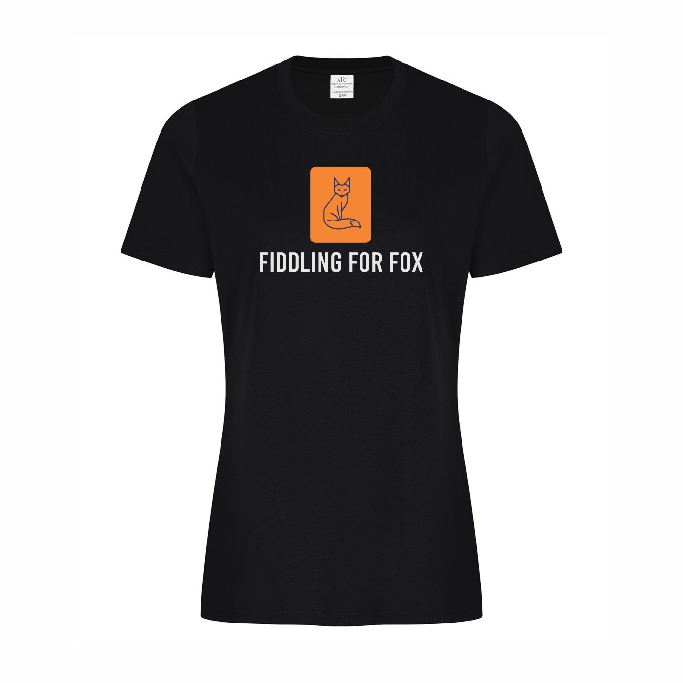 Ringspun Cotton T-shirt (Fiddling for Fox) - Image 3