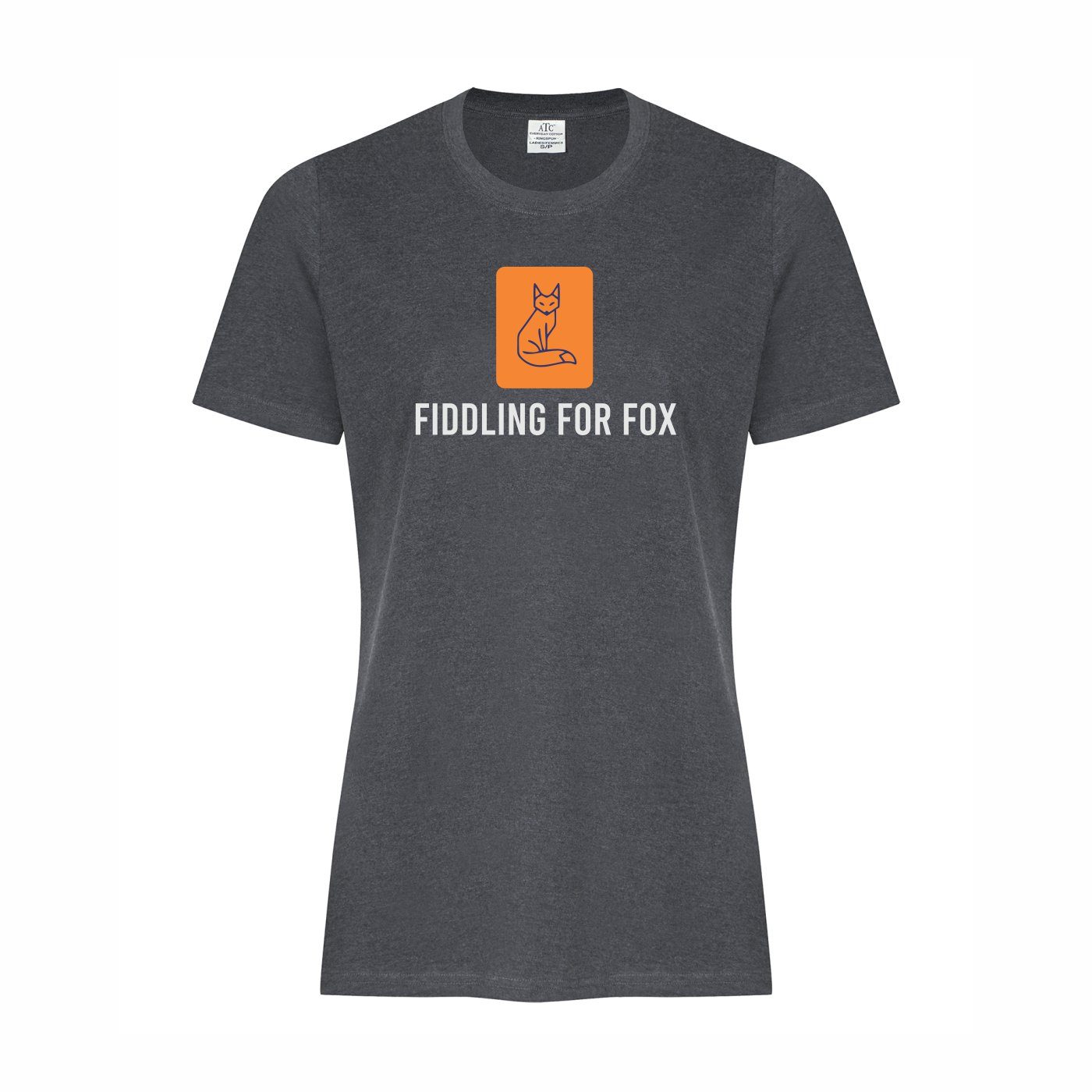 Ringspun Cotton T-shirt (Fiddling for Fox) - Image 5