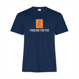 Ringspun Cotton T-shirt (Fiddling for Fox)