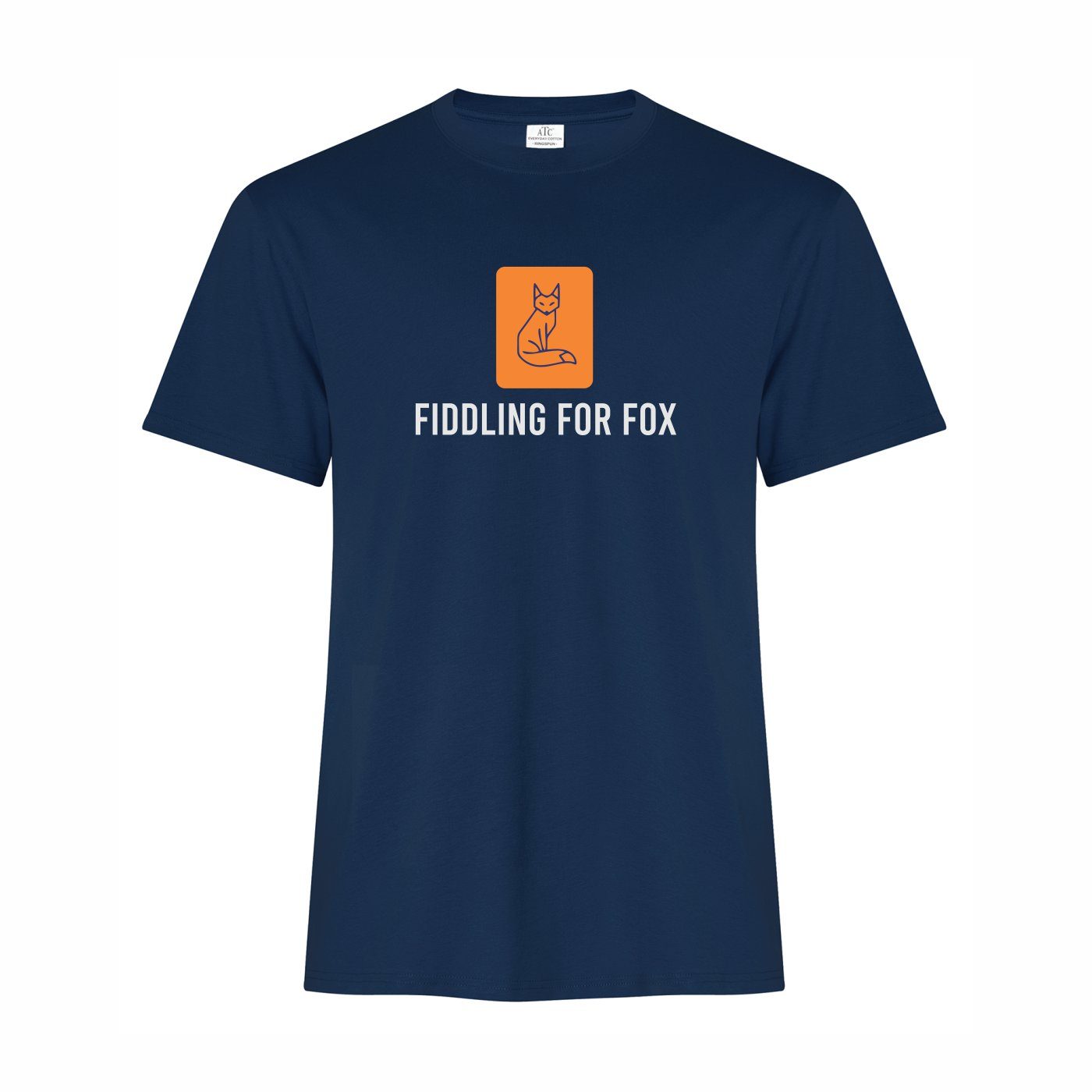 Ringspun Cotton T-shirt (Fiddling for Fox)
