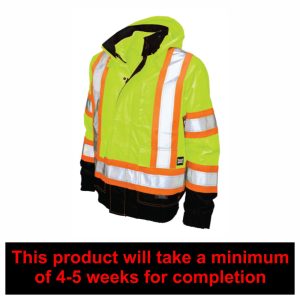 Poly Oxford 3 in 1 Safety Bomber with Fleece Liner