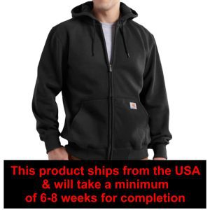 Carhartt Rain Defender Loose Fit Heavyweight Full Zip Sweatshirt