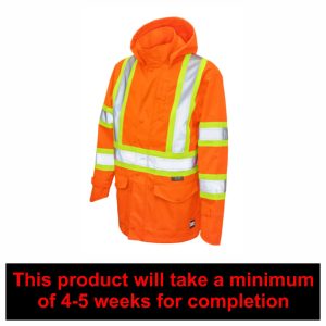 Premium Ripstop Safety Rain Jacket