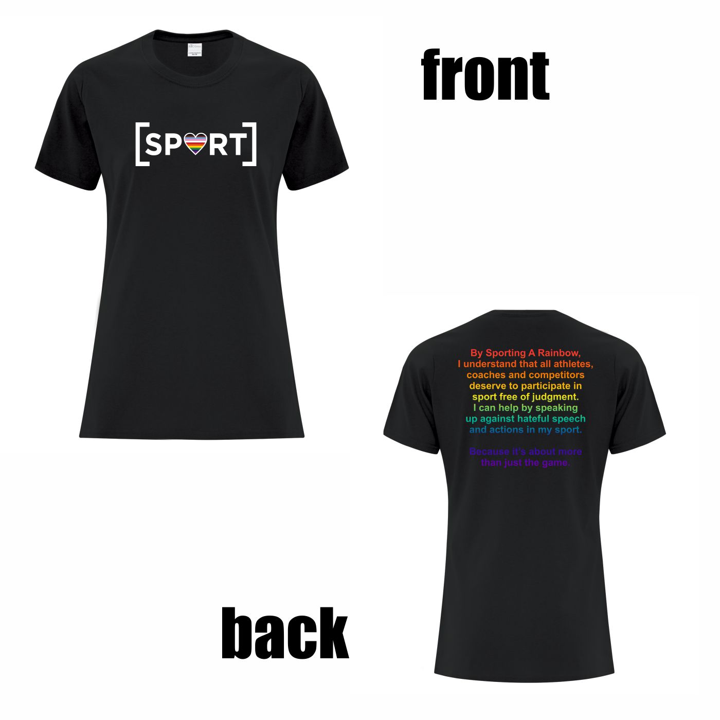 100% Cotton T-shirt (Pledge Logo) - Image 5