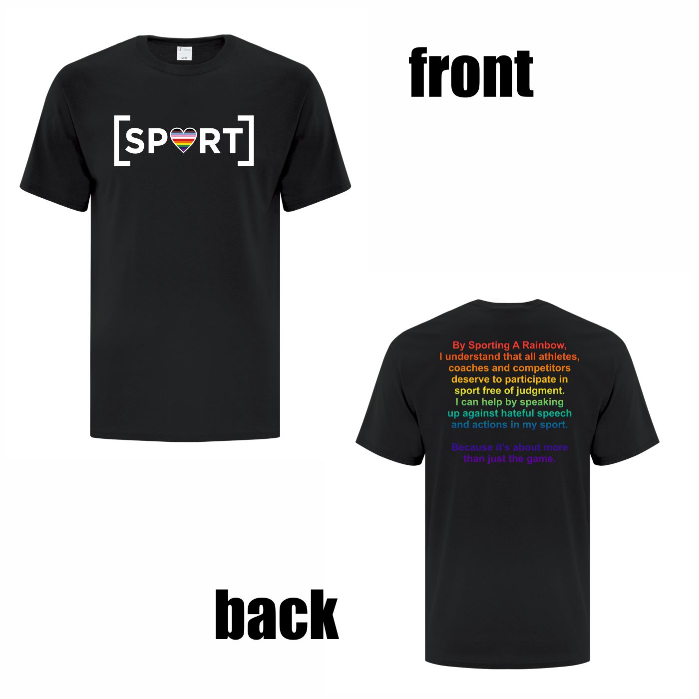 100% Cotton T-shirt (Pledge Logo) - Image 4