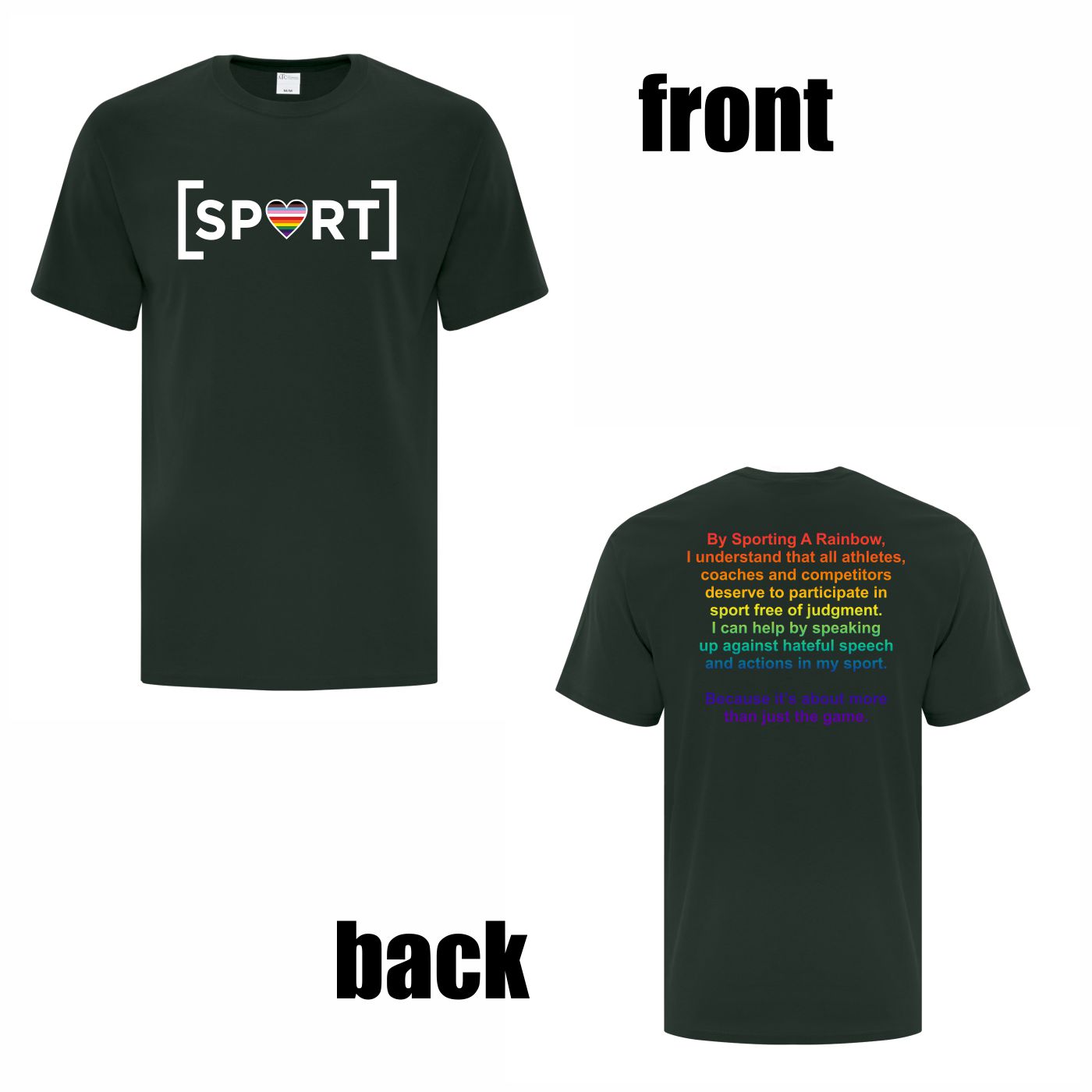 100% Cotton T-shirt (Pledge Logo) - Image 6