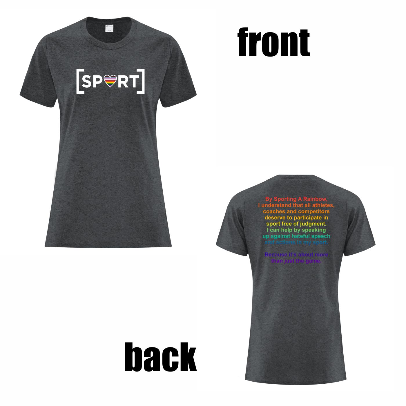 100% Cotton T-shirt (Pledge Logo) - Image 8