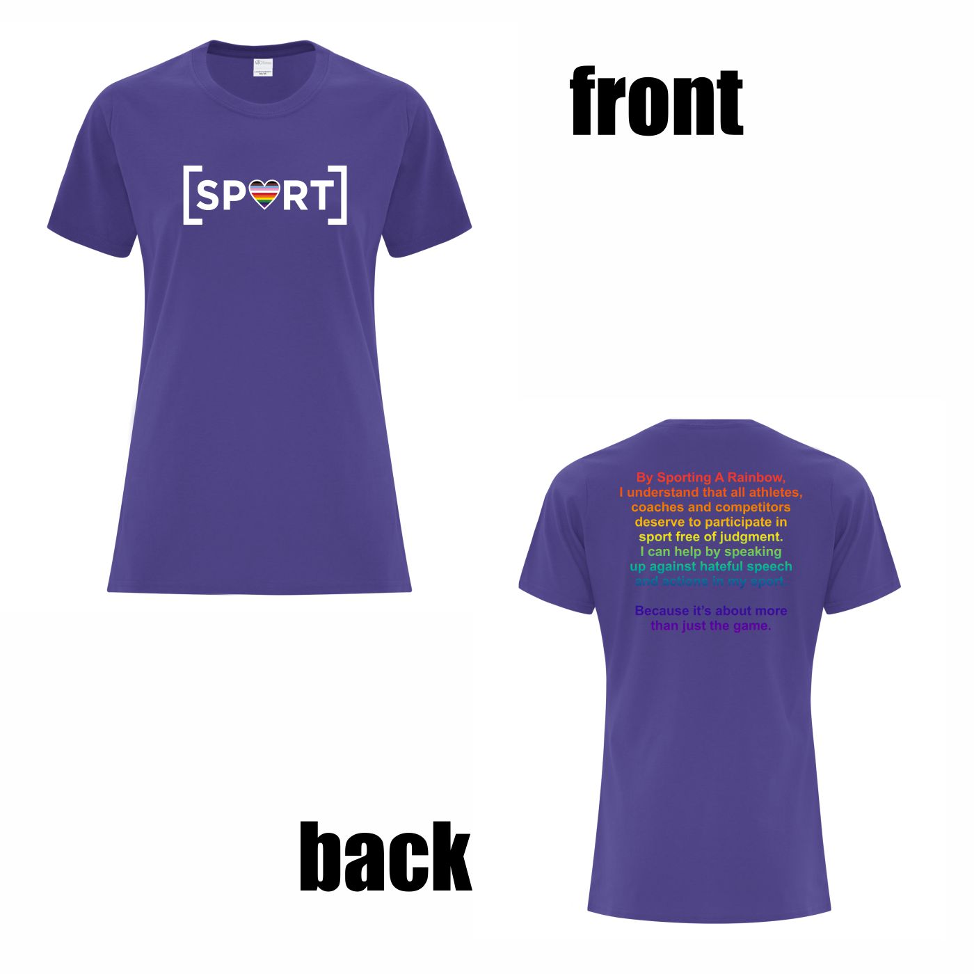 100% Cotton T-shirt (Pledge Logo) - Image 18