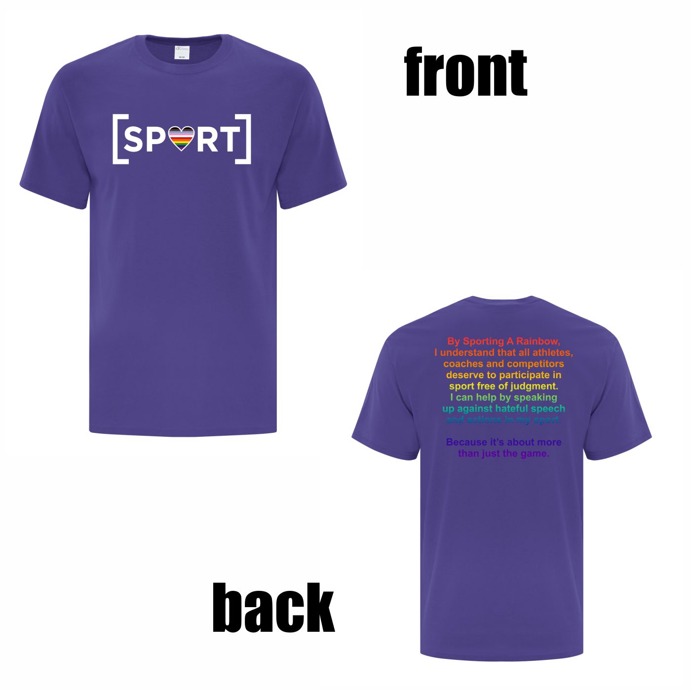 100% Cotton T-shirt (Pledge Logo) - Image 17