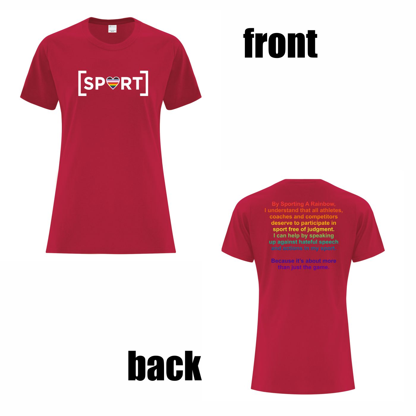 100% Cotton T-shirt (Pledge Logo) - Image 20