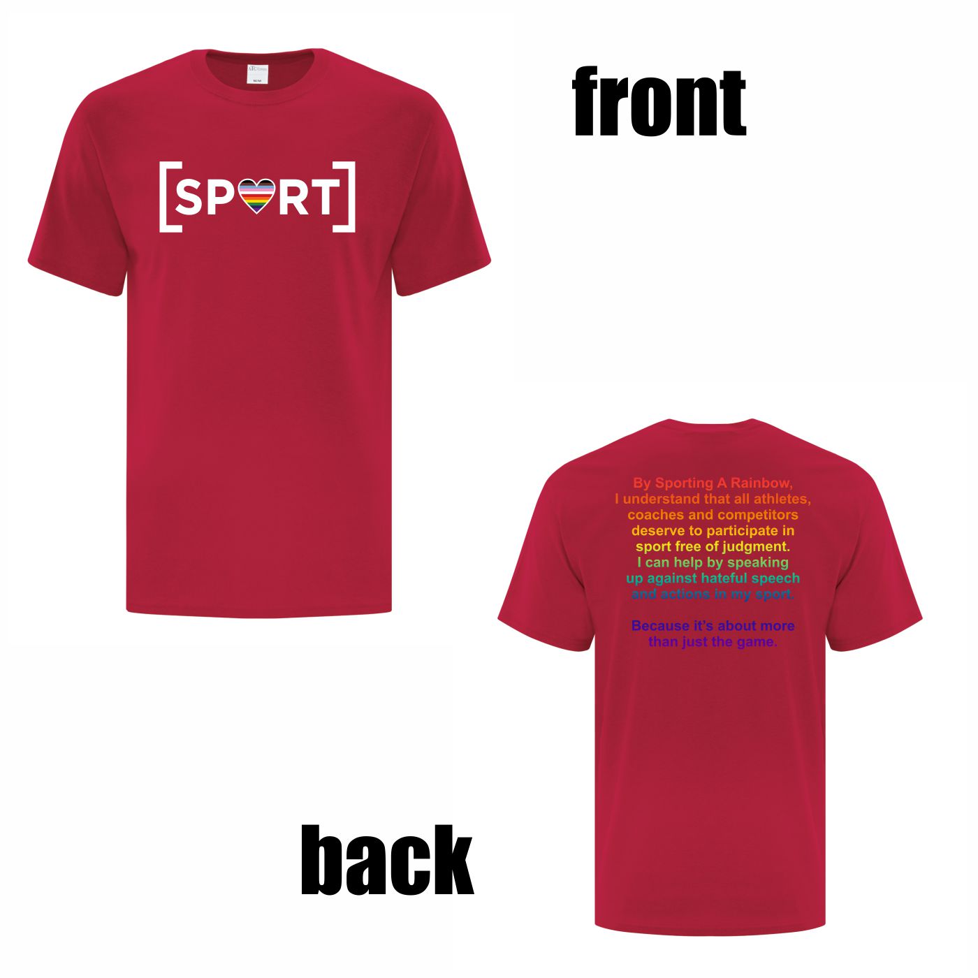 100% Cotton T-shirt (Pledge Logo) - Image 19