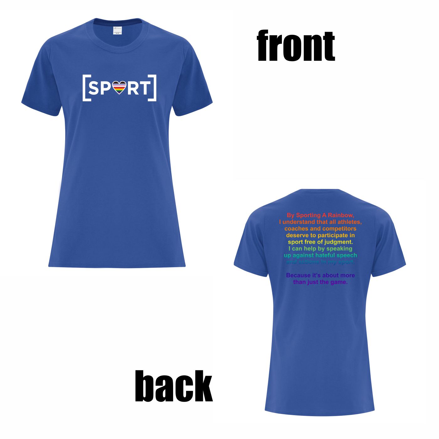 100% Cotton T-shirt (Pledge Logo) - Image 22