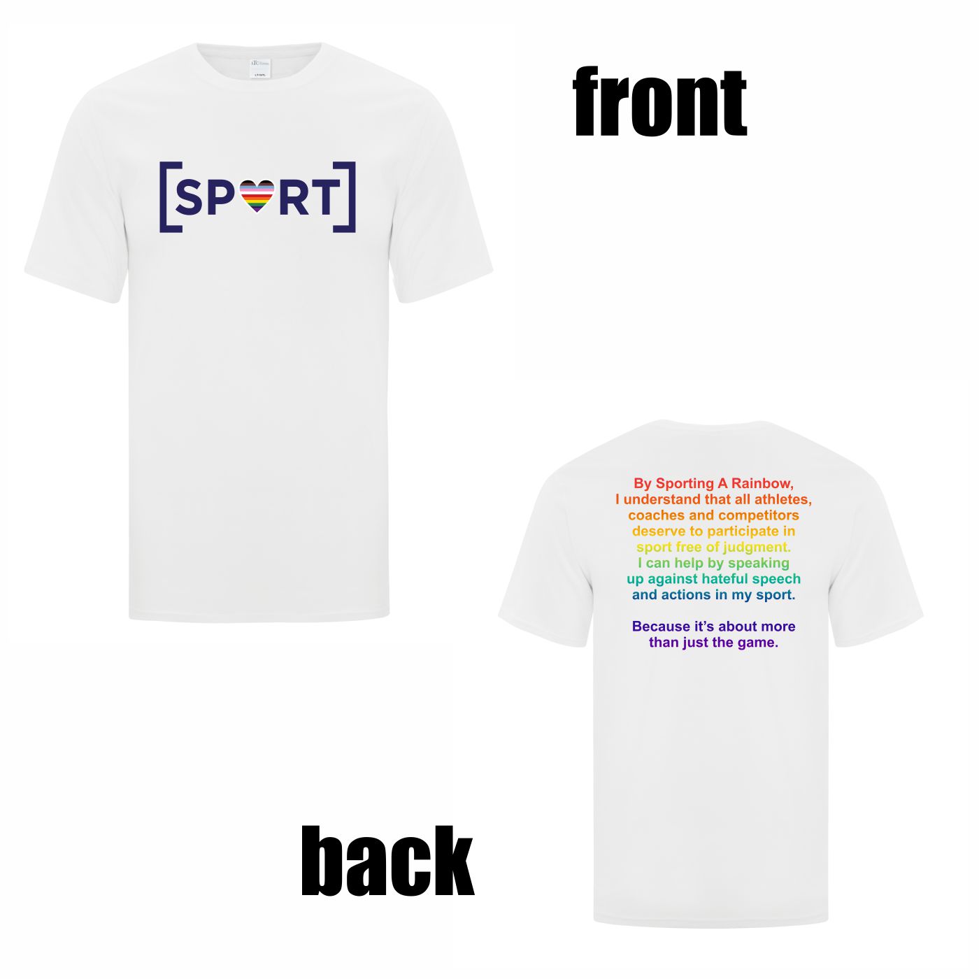 100% Cotton T-shirt (Pledge Logo) - Image 23