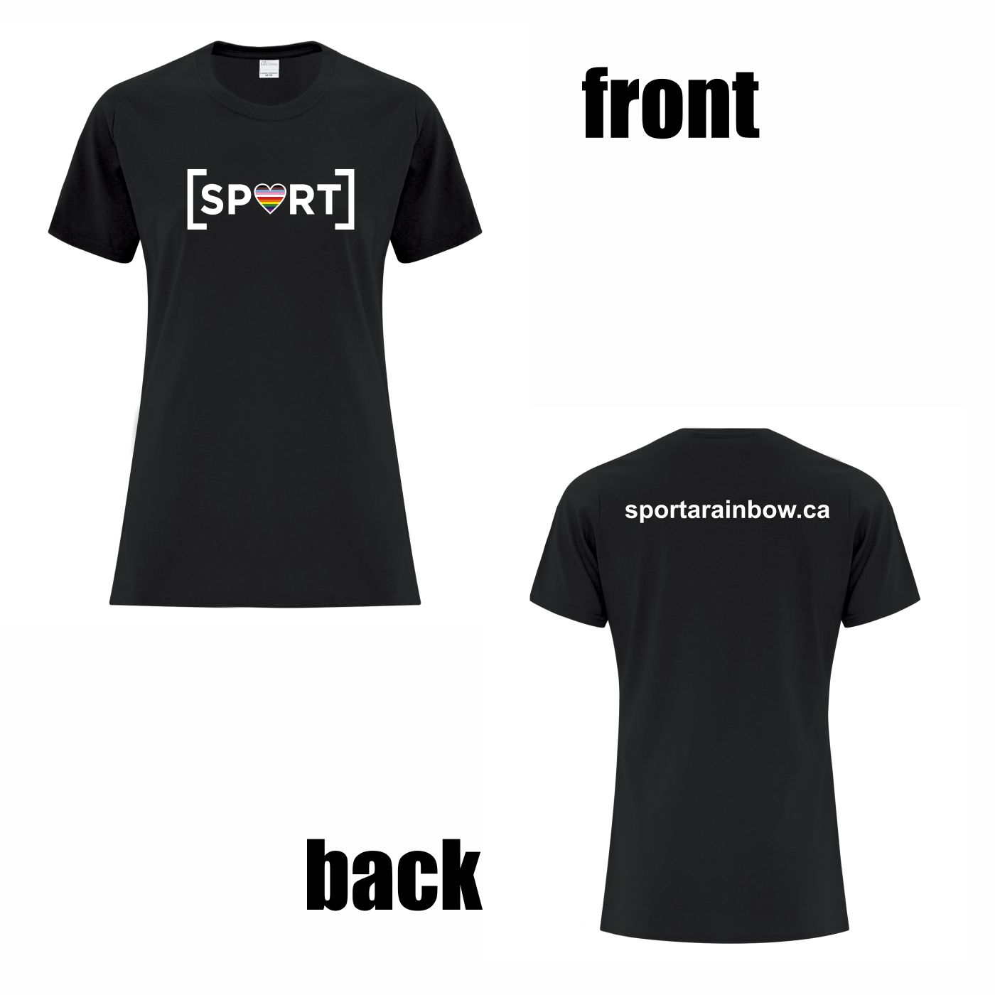 100% Cotton T-shirt (Website Logo) - Image 5