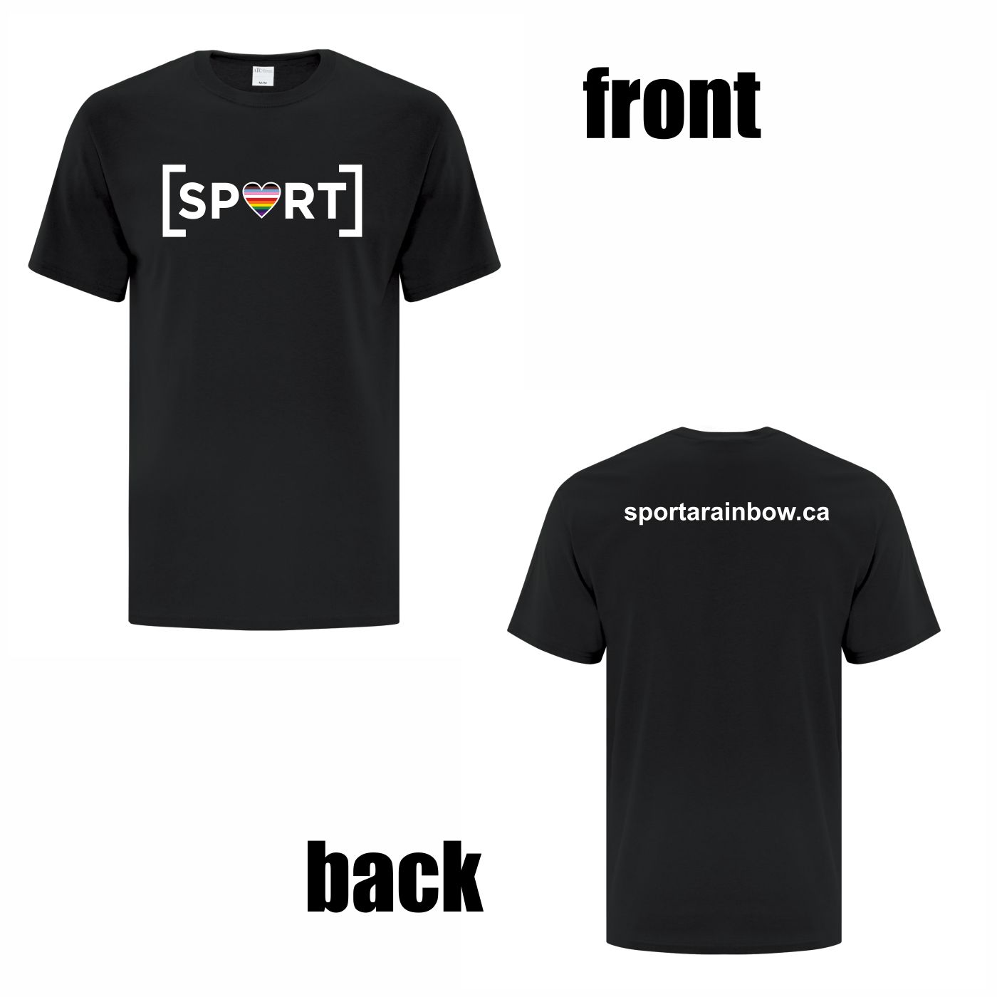 100% Cotton T-shirt (Website Logo)