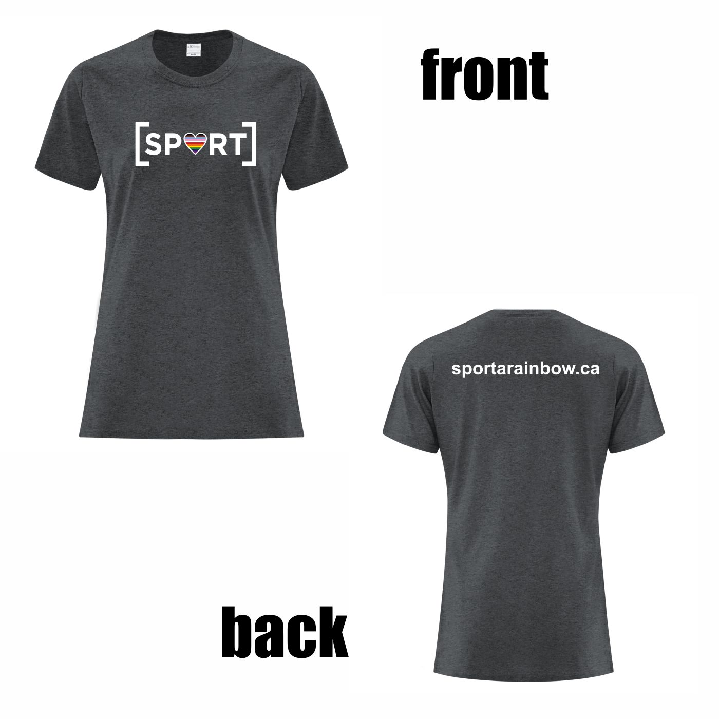 100% Cotton T-shirt (Website Logo) - Image 8