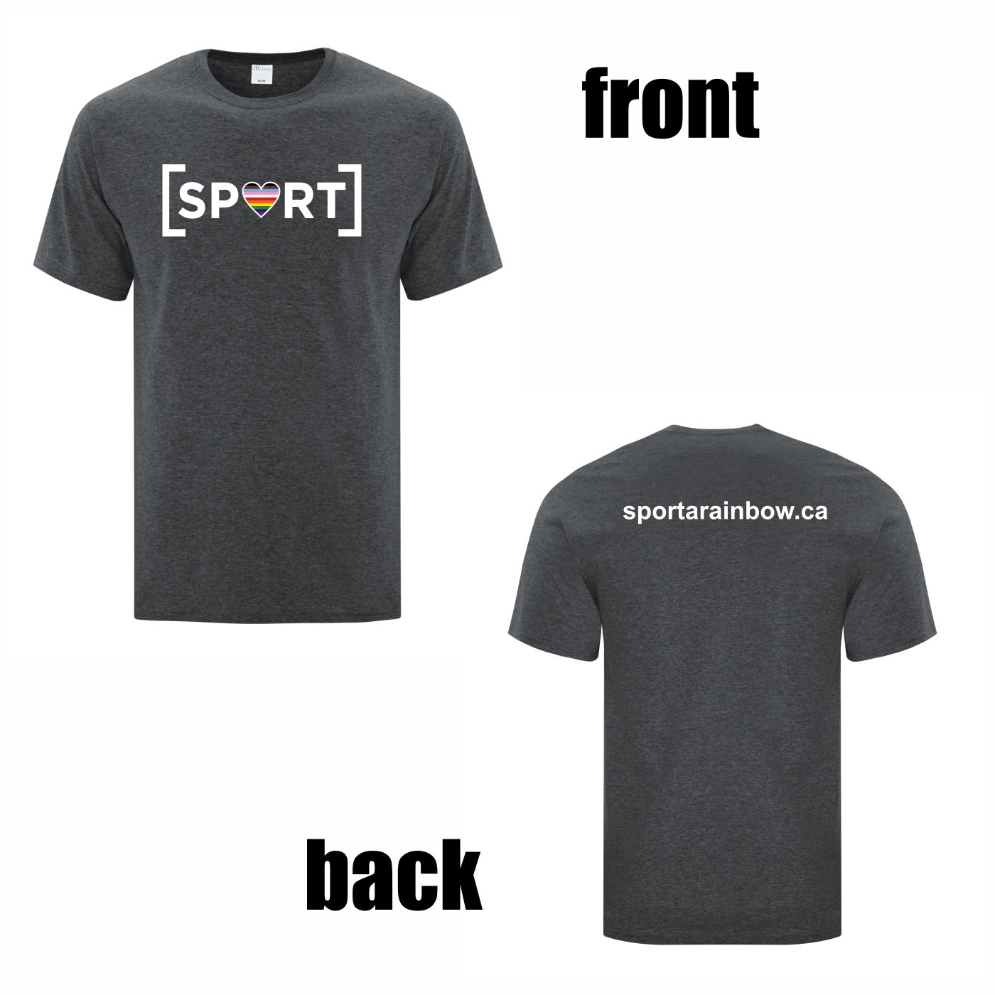 100% Cotton T-shirt (Website Logo) - Image 7