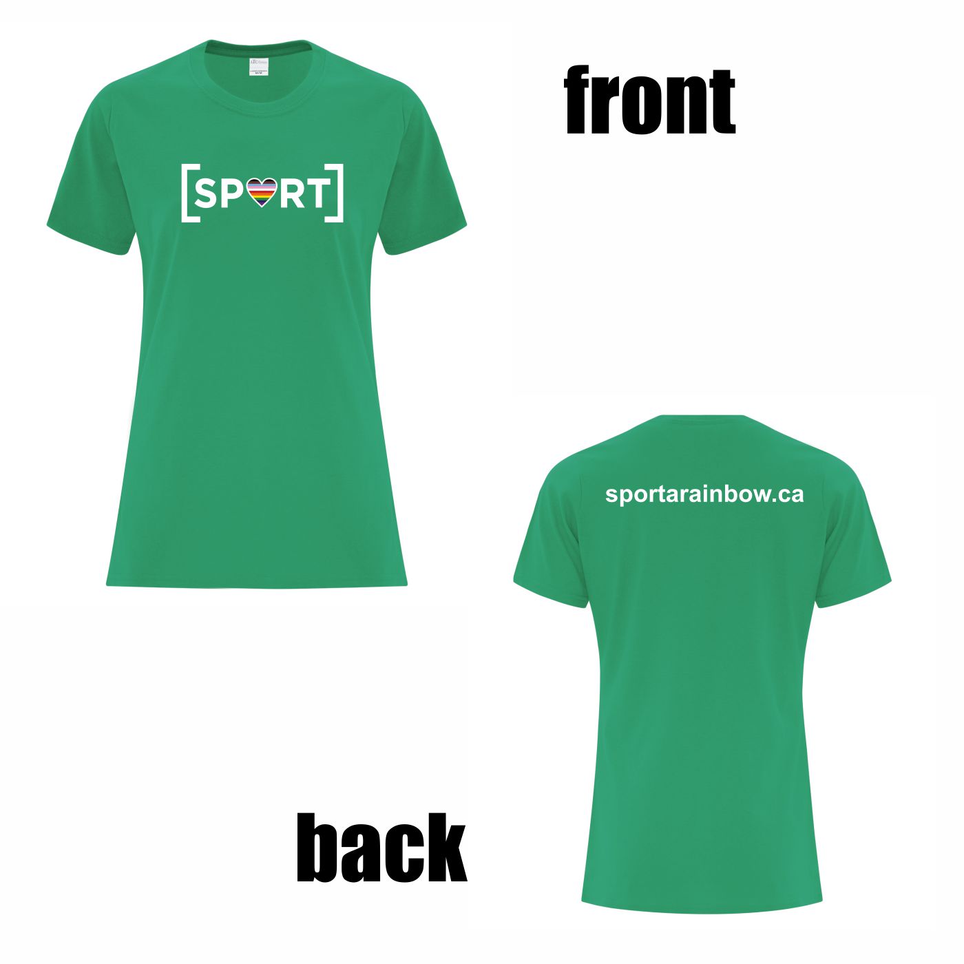 100% Cotton T-shirt (Website Logo) - Image 10