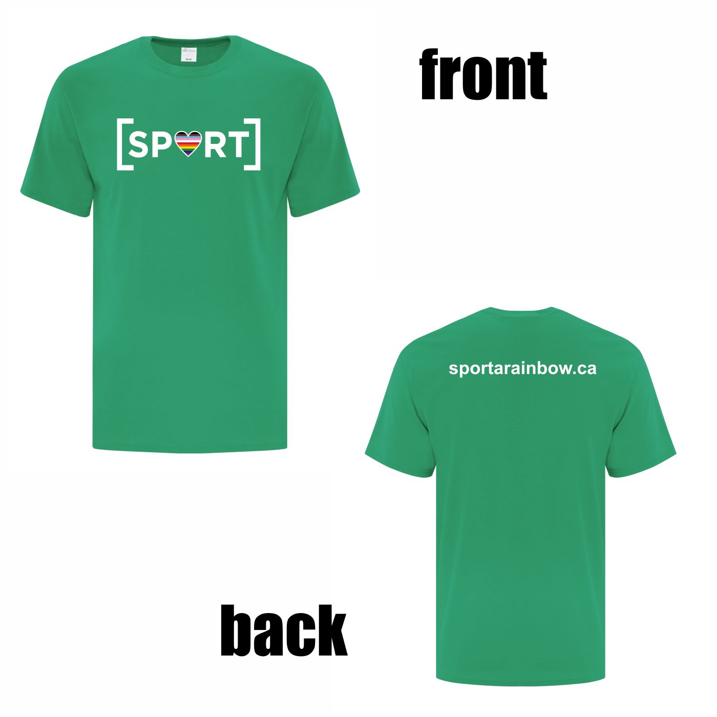 100% Cotton T-shirt (Website Logo) - Image 9