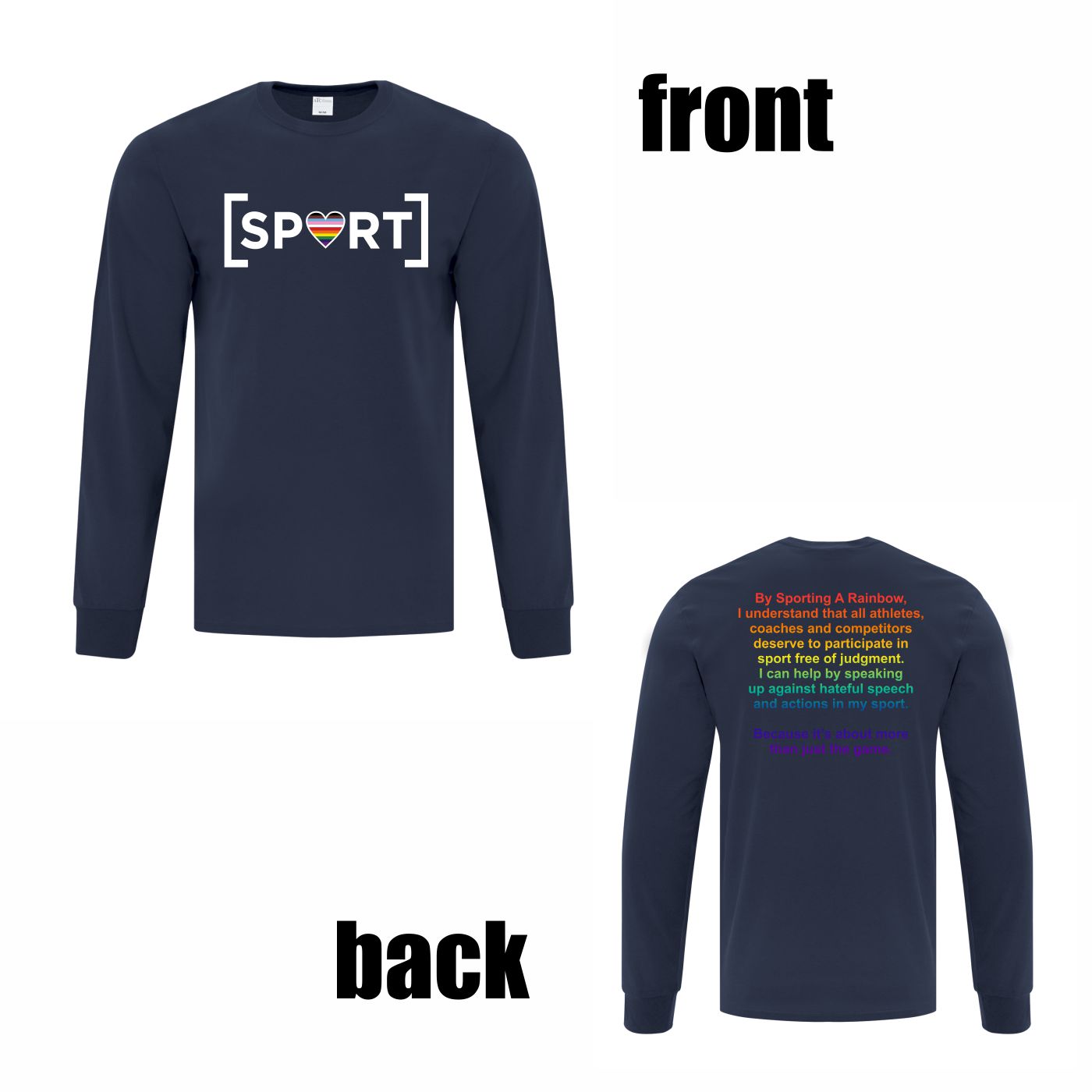 100% Cotton Long Sleeve Shirt (Pledge Logo) - Image 8