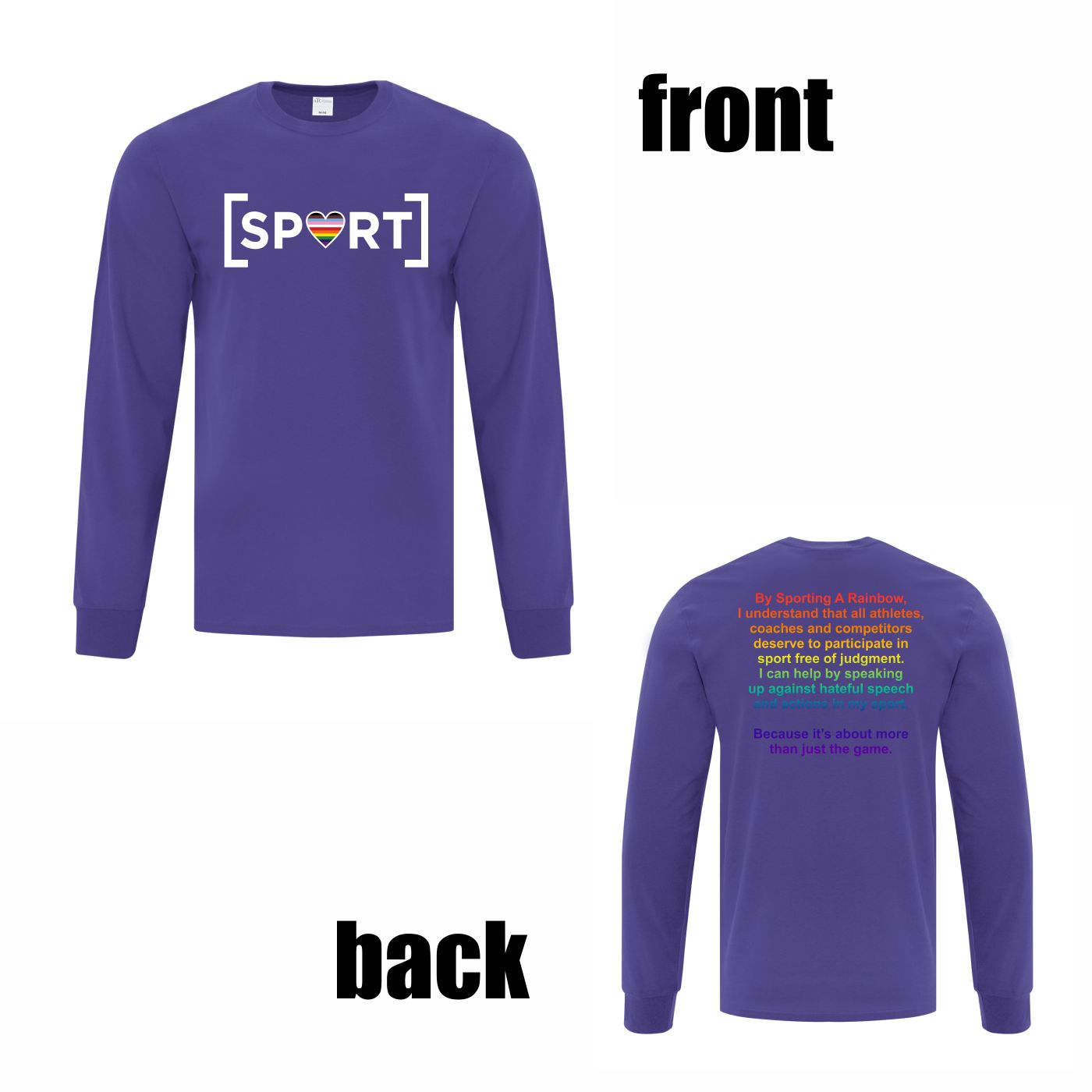 100% Cotton Long Sleeve Shirt (Pledge Logo) - Image 10
