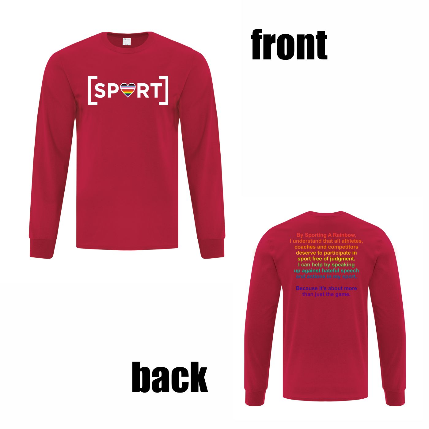 100% Cotton Long Sleeve Shirt (Pledge Logo) - Image 11