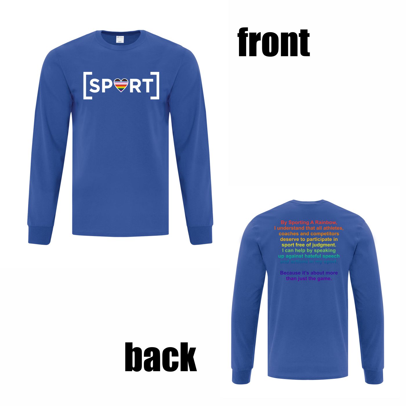 100% Cotton Long Sleeve Shirt (Pledge Logo) - Image 12