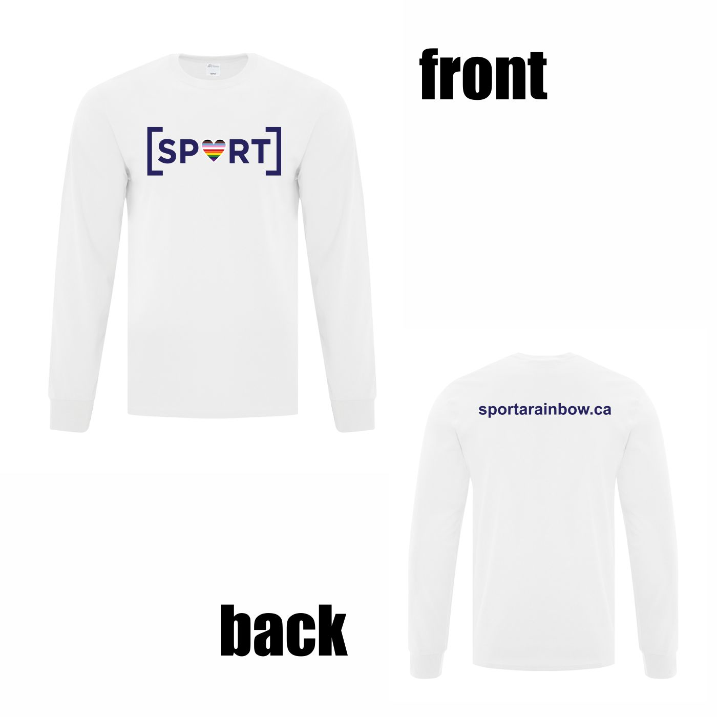 100% Cotton Long Sleeve Shirt (Website Logo) - Image 13