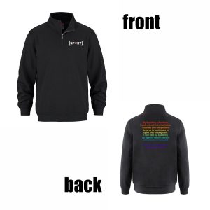 1/4 Zip Sweater (Pledge Logo)