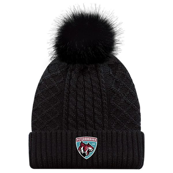 Satin Lined Pom Pom Toque - Image 4