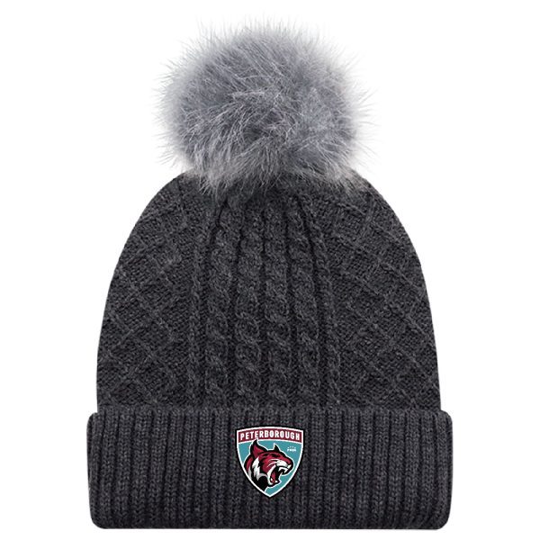Satin Lined Pom Pom Toque - Image 3