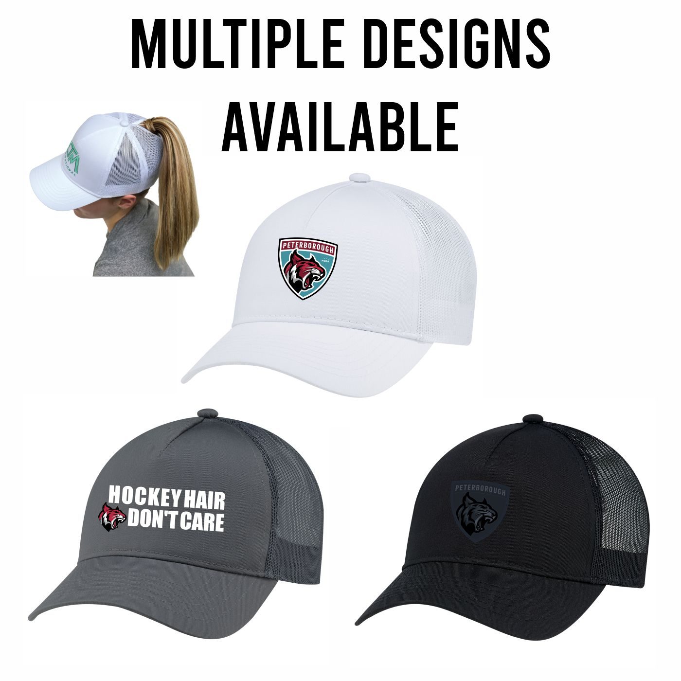 Ponytail Trucker Hat